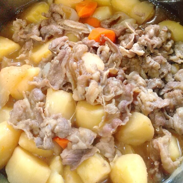 2日分の肉じゃが